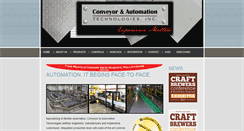Desktop Screenshot of conveyor-automation.com