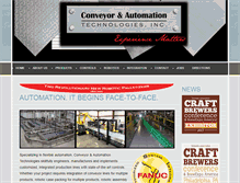 Tablet Screenshot of conveyor-automation.com